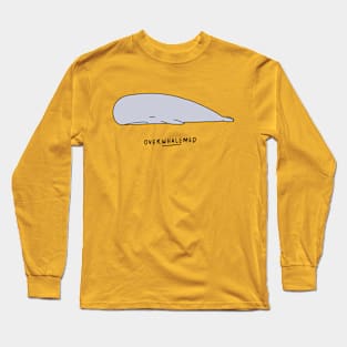 Moody Animals - Whale Long Sleeve T-Shirt